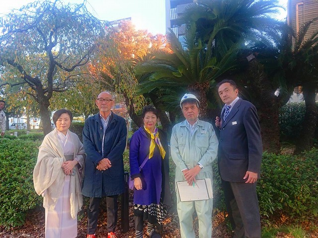 佐野藤右衛門桜の打ち合わせ